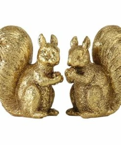 Dekofiguren - Goldfarben - Kunstharz