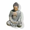 Buddha-Figur - Grau-beige - 40 Cm Hoch