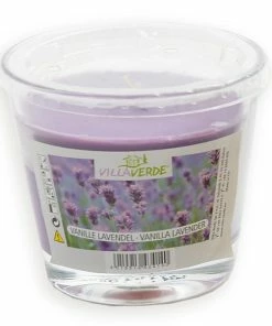 Duftkerze - Vanille Lavendel - 8 Cm