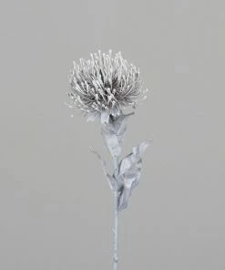 Protea - Hellgrau - Kunststoff - 74 Cm