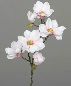 Magnolien-Pick - Rosé - Kunstblume - 66 Cm Hoch