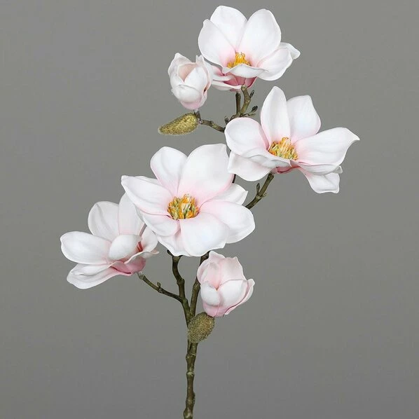 Magnolien-Pick - Rosé - Kunstblume - 66 Cm Hoch 1 Magnolien-Pick - Rosé - Kunstblume - 66 Cm Hoch