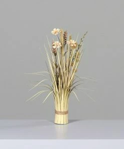 Stehgras - Beige - Kunststoff - 47 Cm
