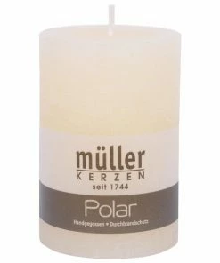 Stumpenkerze - Vanille - 12 Cm Hoch