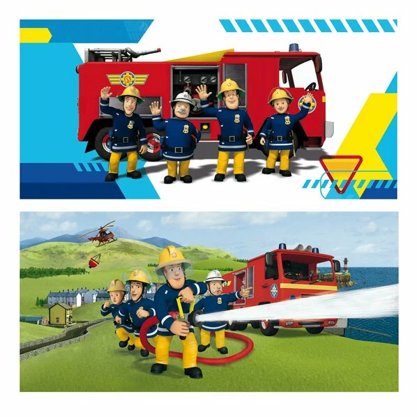 Keilrahmenbild FEUERWEHRMANN SAM - Sortiert - 70x33 Cm