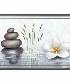 Keilrahmenbild WELLNESS - Multicolor - 60x90 Cm