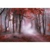Keilrahmenbild ROTER WALD - 118x78 Cm