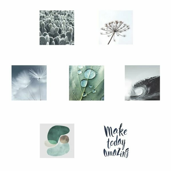 Slim Frame - Sortierte Motive - 50x50 Cm