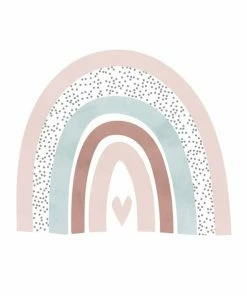 Deco-Panel REGEBOGEN ROSA - 30x30 Cm