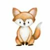 Gerahmtes Bild FUCHS - 40x50 Cm