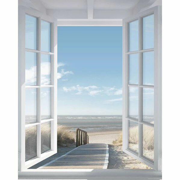 Deco Panel NORDSEE FENSTER - 40x50 Cm 1 Deco Panel NORDSEE FENSTER - 40x50 Cm