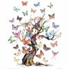 Deco Panel SCHMETTERLING - 40x50 Cm