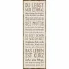 Deco Panel DAS LEBEN - 30x90 Cm