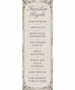 Deco Panel FAMILIE - 30x90 Cm