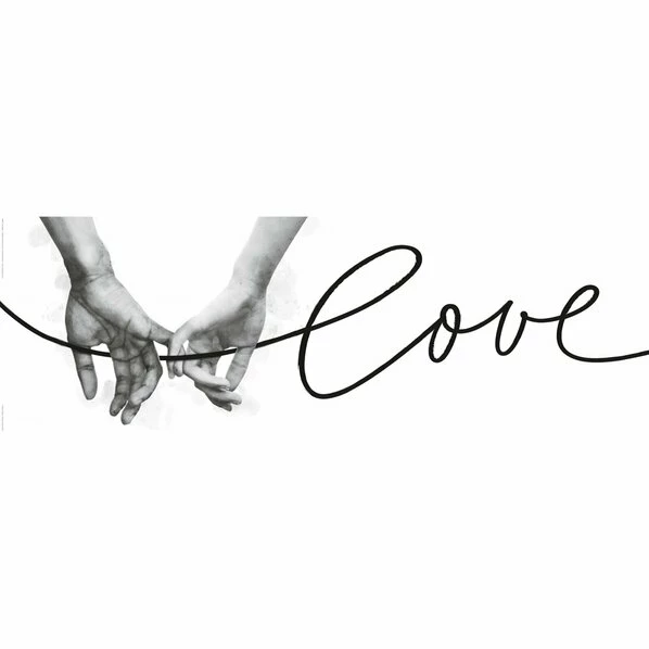 Deco Panel LOVE - 30x90 Cm 1 Deco Panel LOVE - 30x90 Cm
