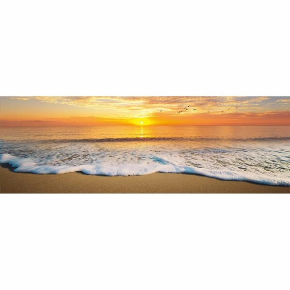 Deco Panel SONNENUNTERGANG WELLEN - 52x156 Cm 1 Deco Panel SONNENUNTERGANG WELLEN - 52x156 Cm