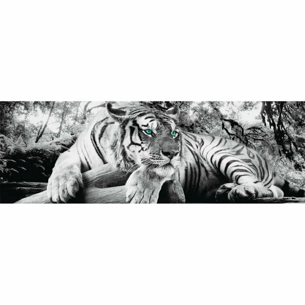 Deco Panel TIGER IS WATCHING YOU S/W - 52x156 Cm