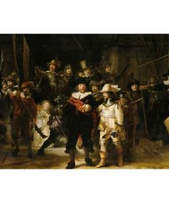 Deco Panel REMBRANDT DIE NACHTWACHE - 60x90 Cm