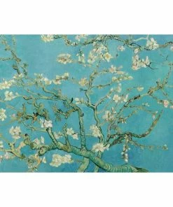 Deco Panel VAN GOGH MANDELBAUM IN BLÜTE - 60x90 Cm