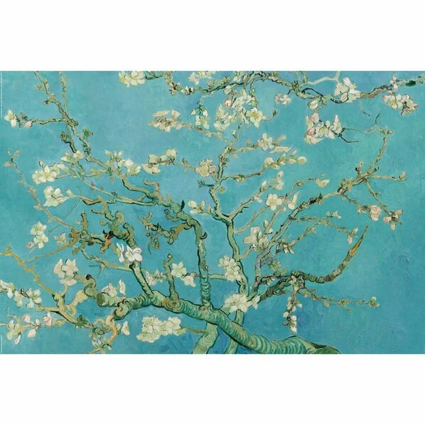 Deco Panel VAN GOGH MANDELBAUM IN BLĂTE - 60x90 Cm