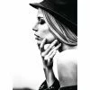 Gerahmtes Bild FEMALE PROFIL - 50x70 Cm