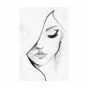 Gerahmtes Bild FEMALE - 50x70 Cm