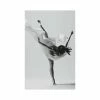 Gerahmtes Bild BALLET SILHOUETTE S/W - 50x70 Cm