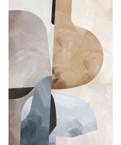 Gerahmtes Bild SOFT ABSTRACT I - 50x70 Cm