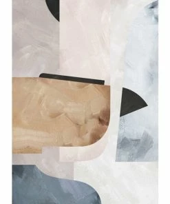 Gerahmtes Bild SOFT ABSTRACT II - 50x70 Cm
