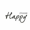 Gerahmtes Bild CHOOSE HAPPY - 20x30 Cm