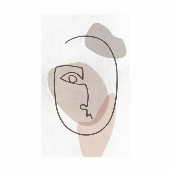 Gerahmtes Bild MODERN FACE - 20x30 Cm