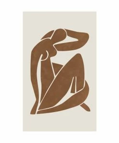 Gerahmtes Bild BODY LINES - 20x30 Cm