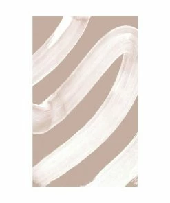 Gerahmtes Bild WHITE CURVE - 20x30 Cm