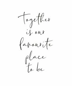 Gerahmtes Bild FAVOURITE - 40x50 Cm