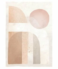 Gerahmtes Bild ABSTRACT LANDSCAPE - 50x70 Cm