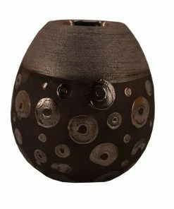 Teelichthalter - Silbergrau - 11 Cm Hoch