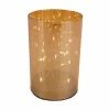 LED-Windlicht - Gold - 15,5 Cm