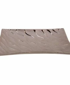 Dekoteller - Silber - Keramik