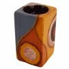 Teelichthalter - Bunt - Keramik - 12 Cm