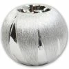 Teelichthalter - Silber - Kugelform - 10 Cm
