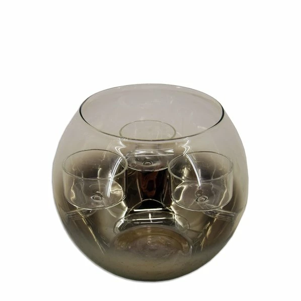 Teelichthalter - Glas - 13 Cm Hoch