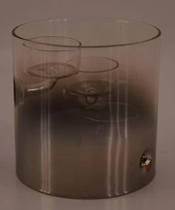 Teelichthalter - Glas - Zylinder - Ø 12 Cm
