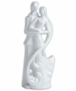 Dekopaar - Weiß - 20 Cm Hoch