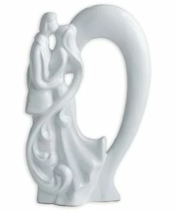 Dekopaar - Weiß - 28 Cm Hoch