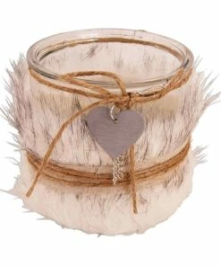 Windlicht - Glas - 12 Cm