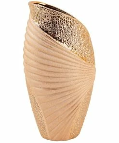 Deko-Vase - Gold - 31 Cm Hoch