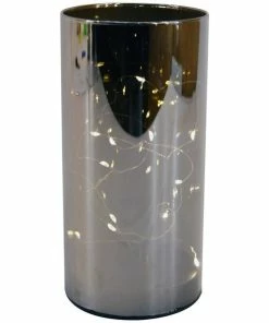 Dekoglas Mit LED - Grau - Verschiedene Größen