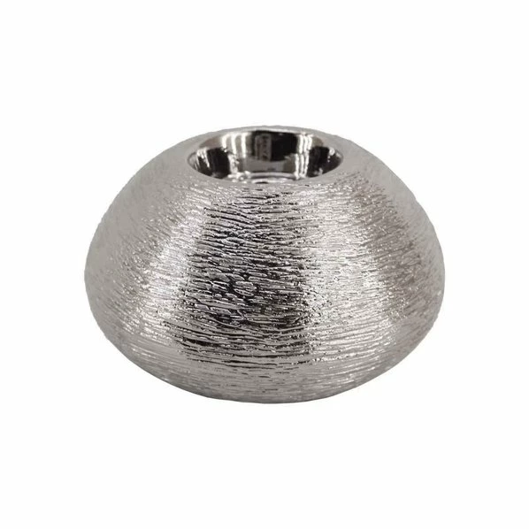 Teelichthalter - Silber - 12 Cm