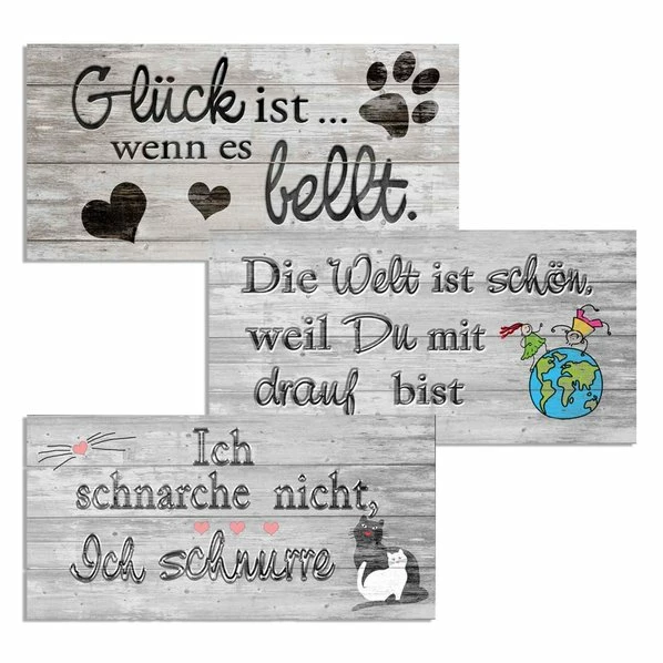 Blockbilder - Verschiedene Motive