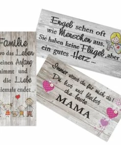 Deko-Panel - Sortiertes Design - 20x40 Cm